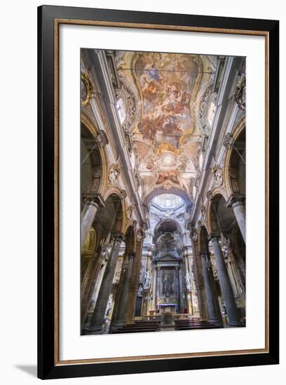 Frescoes on the Ceiling at the Church of San Matteo-Matthew Williams-Ellis-Framed Photographic Print