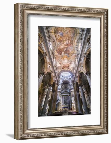 Frescoes on the Ceiling at the Church of San Matteo-Matthew Williams-Ellis-Framed Photographic Print