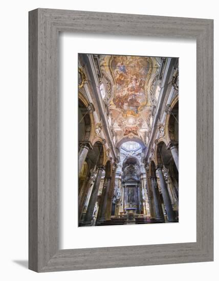 Frescoes on the Ceiling at the Church of San Matteo-Matthew Williams-Ellis-Framed Photographic Print