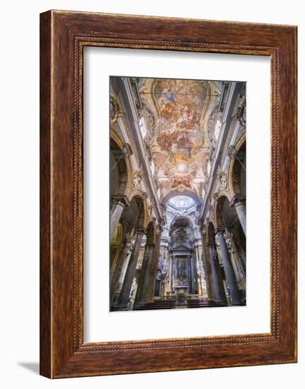 Frescoes on the Ceiling at the Church of San Matteo-Matthew Williams-Ellis-Framed Photographic Print