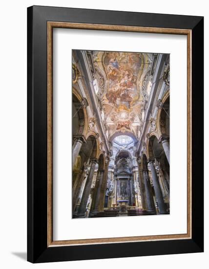 Frescoes on the Ceiling at the Church of San Matteo-Matthew Williams-Ellis-Framed Photographic Print