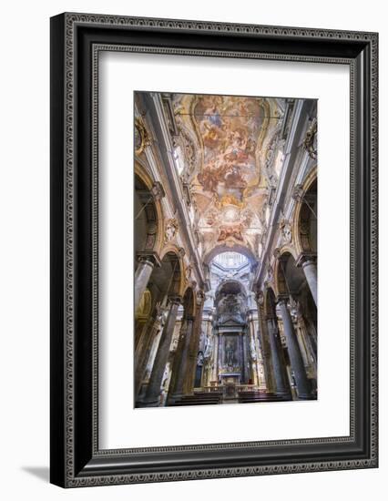 Frescoes on the Ceiling at the Church of San Matteo-Matthew Williams-Ellis-Framed Photographic Print