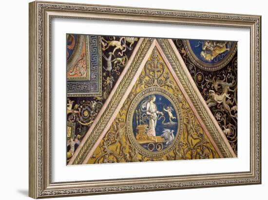 Frescoes on the Ceiling-Pietro Perugino-Framed Giclee Print