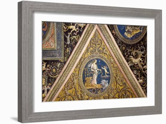 Frescoes on the Ceiling-Pietro Perugino-Framed Giclee Print