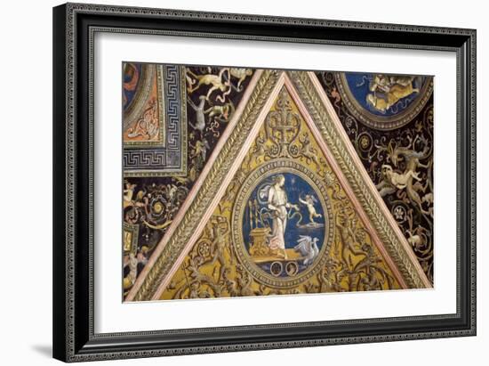 Frescoes on the Ceiling-Pietro Perugino-Framed Giclee Print