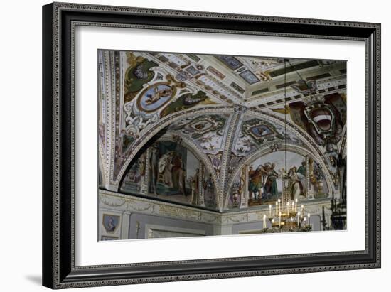 Frescoes-Matteo Rosselli-Framed Giclee Print