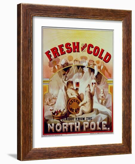 Fresh and Cold - Direct from the North Pole-null-Framed Giclee Print