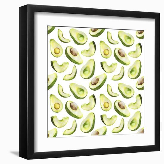 Fresh and Tasty Avocados-Maria Mirnaya-Framed Art Print