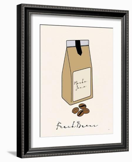 Fresh Beans-Susan Jill-Framed Art Print