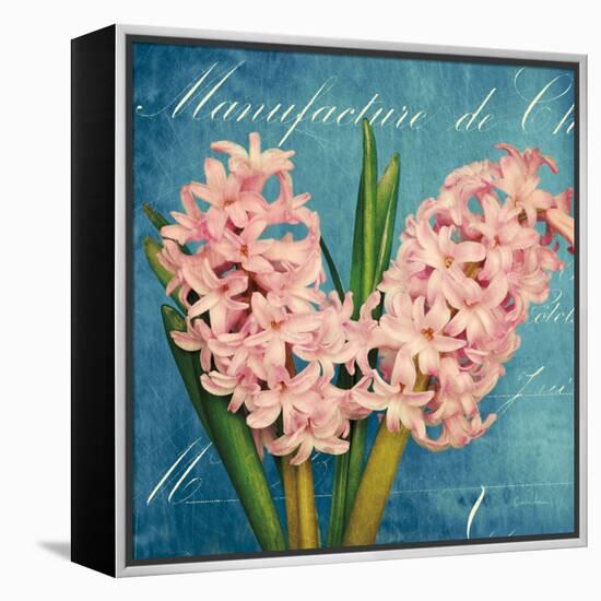 Fresh Bouquet with Text 2-Cristin Atria-Framed Stretched Canvas