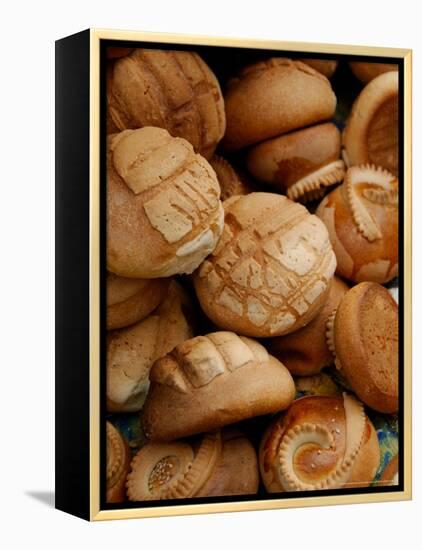 Fresh Bread Rolls, Lake Atitlan, Solola, Western Highlands, Guatemala-Cindy Miller Hopkins-Framed Premier Image Canvas