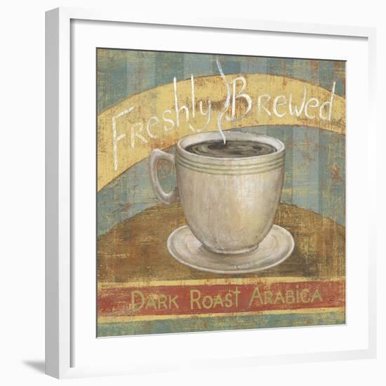 Fresh Brew I-Daphné B-Framed Art Print