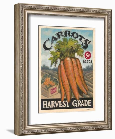 Fresh Carrots-K. Tobin-Framed Art Print