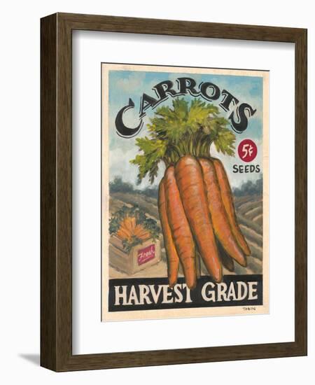 Fresh Carrots-K. Tobin-Framed Art Print