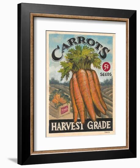 Fresh Carrots-K. Tobin-Framed Art Print