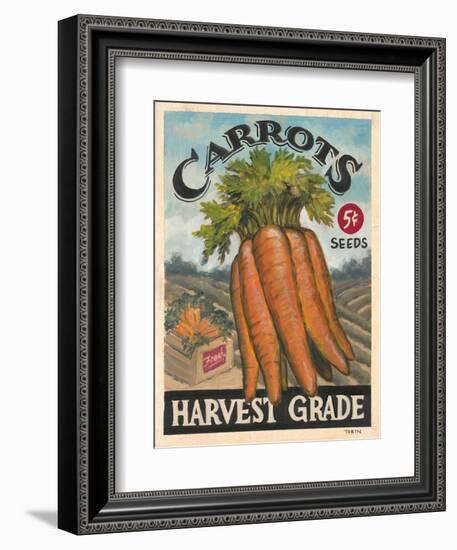 Fresh Carrots-K. Tobin-Framed Art Print