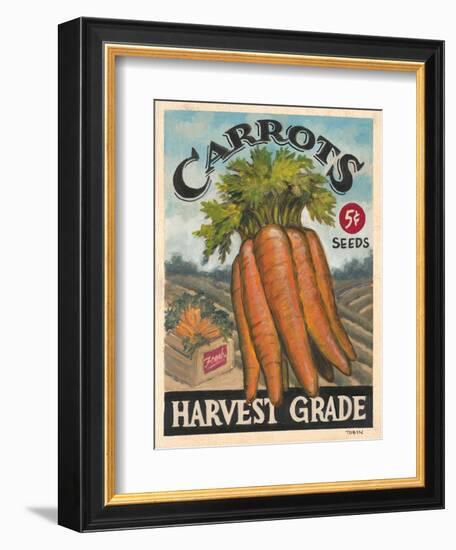 Fresh Carrots-K. Tobin-Framed Art Print