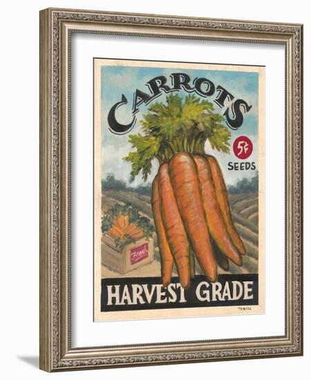 Fresh Carrots-K. Tobin-Framed Art Print