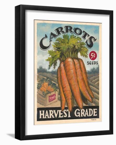 Fresh Carrots-K. Tobin-Framed Art Print