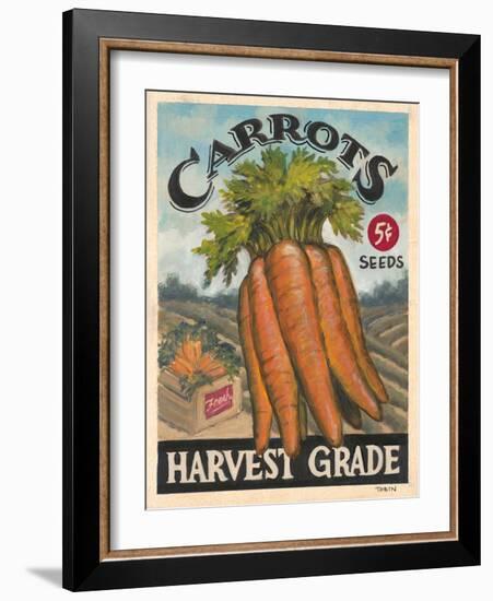 Fresh Carrots-K. Tobin-Framed Art Print