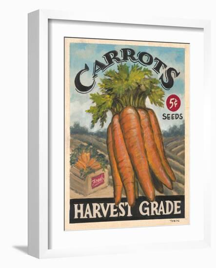 Fresh Carrots-K. Tobin-Framed Art Print