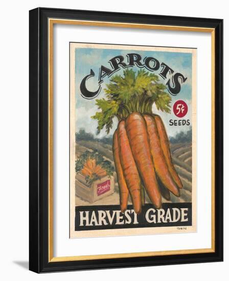 Fresh Carrots-K. Tobin-Framed Art Print