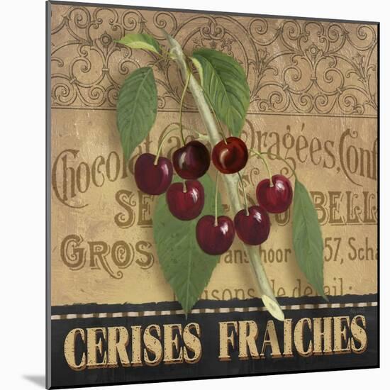 Fresh Cherries-Abby White-Mounted Art Print