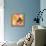 Fresh Citris and Colorful Circle Pattern-tanycya-Framed Stretched Canvas displayed on a wall