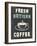 Fresh Coffee-Tom Frazier-Framed Giclee Print
