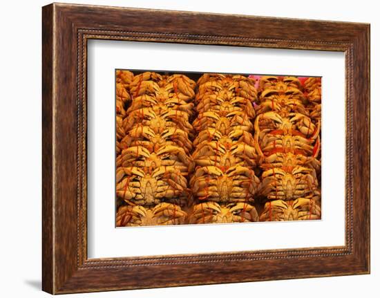 Fresh Crab at Pike Place Market-Paul Souders-Framed Photographic Print