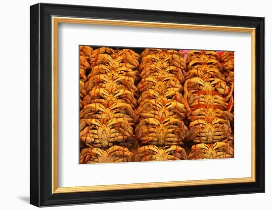 Fresh Crab at Pike Place Market-Paul Souders-Framed Photographic Print