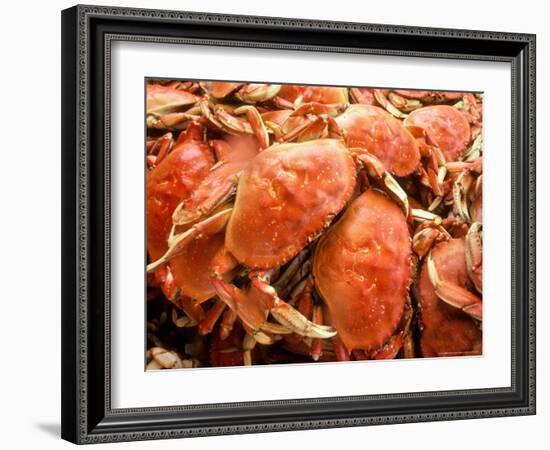 Fresh Crab in Pike Street Market, Seattle, Washington, USA-Janis Miglavs-Framed Photographic Print