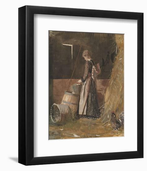 Fresh Eggs, 1874-Winslow Homer-Framed Art Print