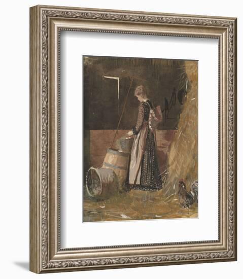 Fresh Eggs, 1874-Winslow Homer-Framed Art Print