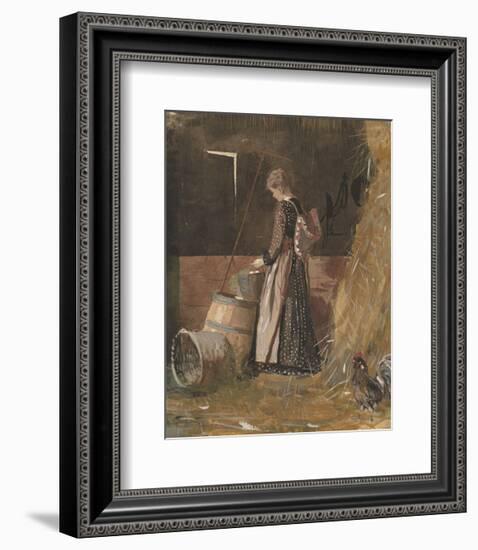 Fresh Eggs, 1874-Winslow Homer-Framed Art Print