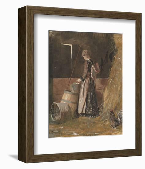 Fresh Eggs, 1874-Winslow Homer-Framed Art Print