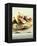 Fresh Figs and Cheese on Rustic White Bread-Ellen Silverman-Framed Premier Image Canvas