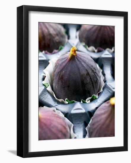 Fresh Figs in Paper Cases in Cardboard Packaging-Herbert Lehmann-Framed Photographic Print