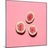 Fresh Figs on Pink Background.Vanilla Fashion Style-Evgeniya Porechenskaya-Mounted Photographic Print