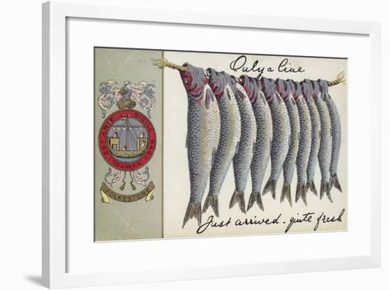 Fresh Fish of Folkstone-null-Framed Giclee Print