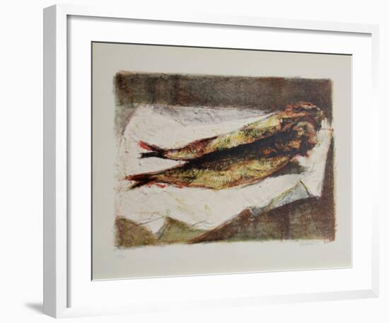 Fresh Fish-Renzo Vespignani-Framed Limited Edition