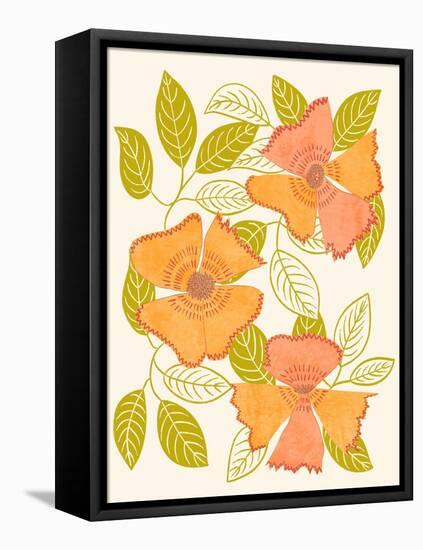 Fresh Flowers-Cody Alice Moore-Framed Stretched Canvas