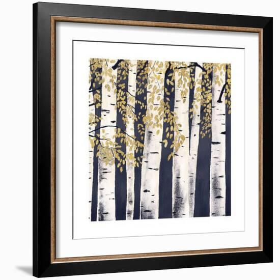 Fresh Forest Indigo III-James Wiens-Framed Art Print