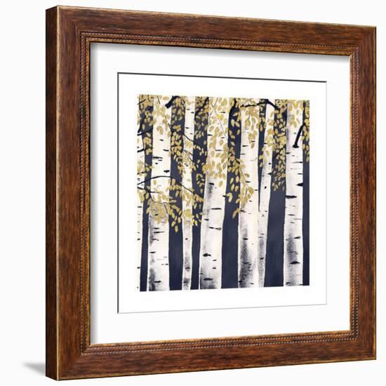 Fresh Forest Indigo III-James Wiens-Framed Art Print