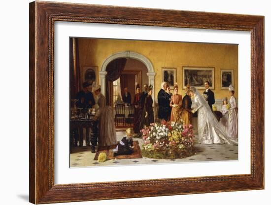 Fresh from the Altar, 1890-James Hayllar-Framed Giclee Print