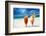 Fresh Fruit Juices on a Tropical Beach-Iakov Kalinin-Framed Photographic Print