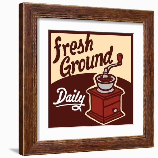 Fresh Ground-Bigelow Illustrations-Framed Art Print