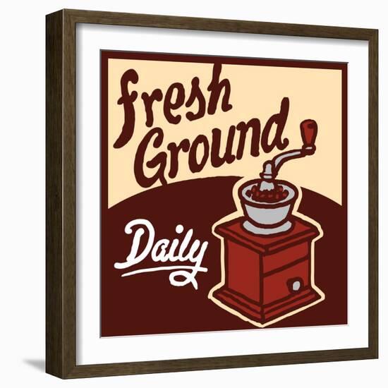 Fresh Ground-Bigelow Illustrations-Framed Art Print