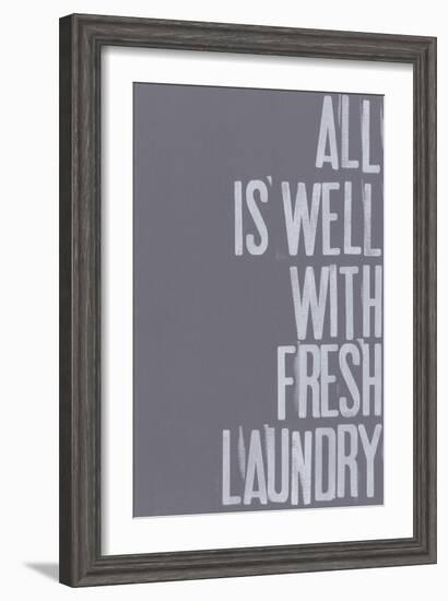 Fresh Laundry I-Deborah Velasquez-Framed Art Print