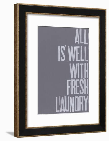 Fresh Laundry I-Deborah Velasquez-Framed Art Print